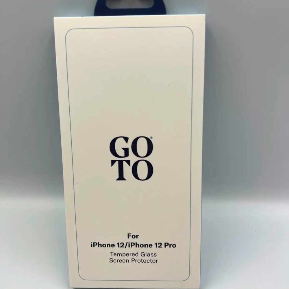 GOTO IPHONE 12/IPHONE 12 PRO TEMPERED GLASS SCREEN PROTECTOR